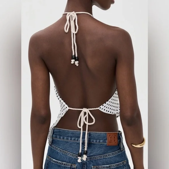 Reformation Reese Linen Top NWT - Picture 2 of 5